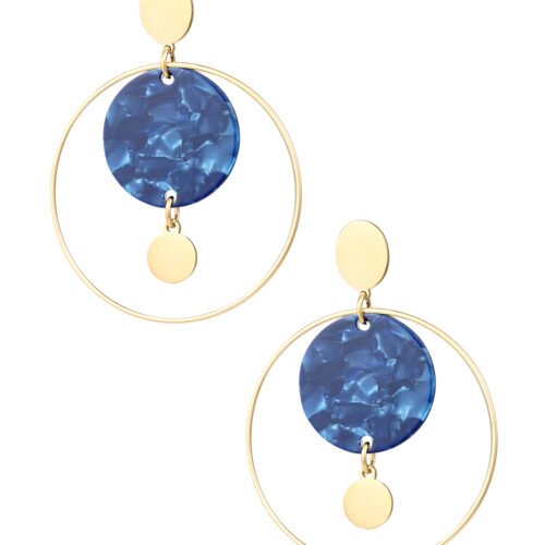 Boucles d'oreilles Blue
