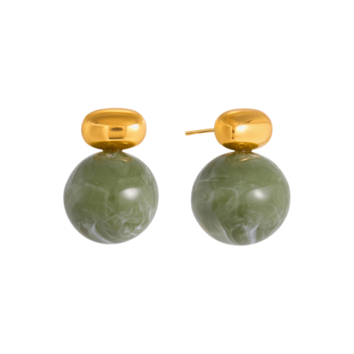 Boucles d'oreilles Jade